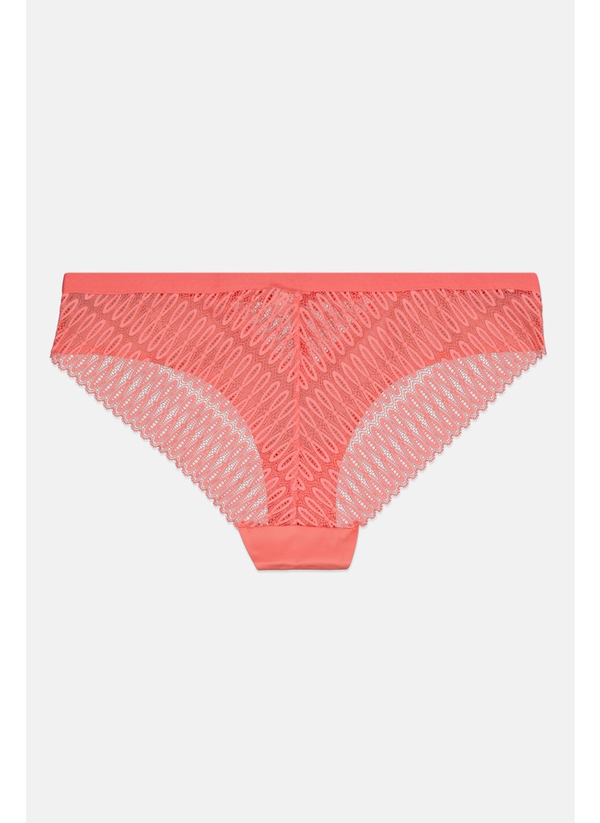 TRIUMPH - Women Textured Pull On Briefs, Pink - Image 1