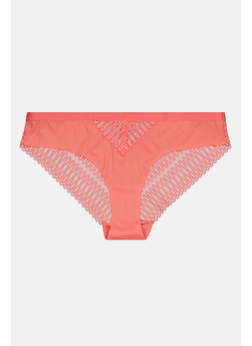 TRIUMPH - Women Textured Pull On Briefs, Pink - Image 1