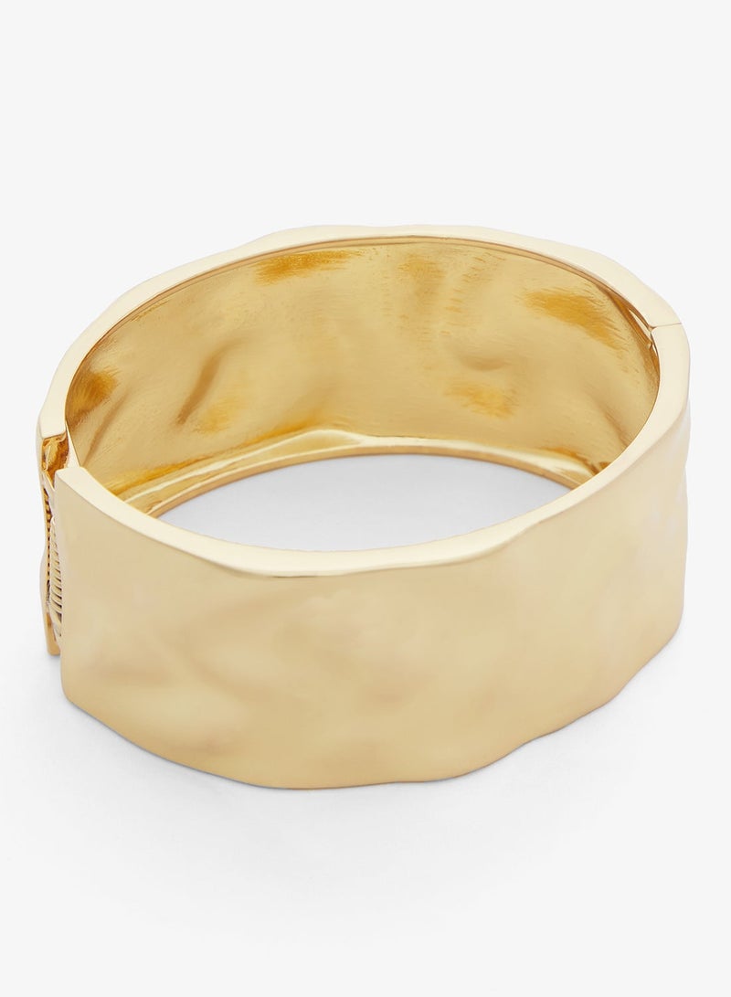 Ginger Golden Metal Cuff - Image 2