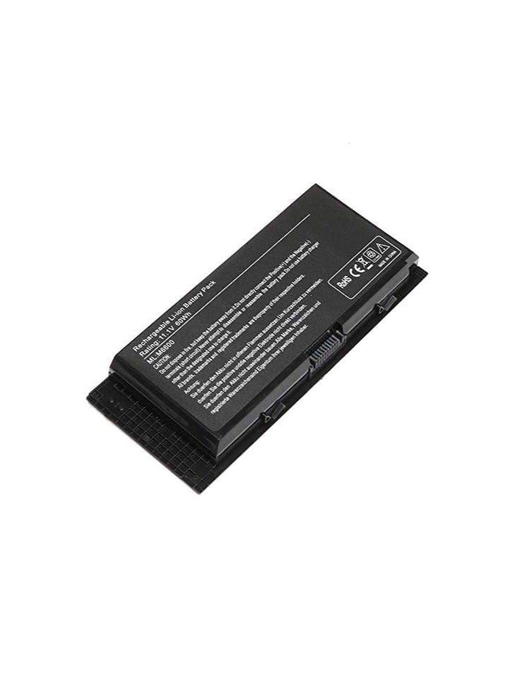 New M4600 Laptop Battery Replacement for Dell Precision M6600 M4700 M4800 M6700 M6800 FV993 FJJ4W KJ321 PG6RC V7M28 R7PND RY6WH 451-11742 451-11743 [11.1V 97Wh] - Image 3