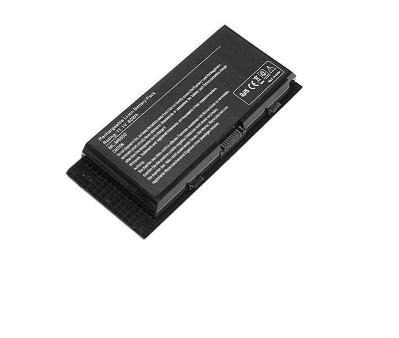 New M4600 Laptop Battery Replacement for Dell Precision M6600 M4700 M4800 M6700 M6800 FV993 FJJ4W KJ321 PG6RC V7M28 R7PND RY6WH 451-11742 451-11743 [11.1V 97Wh] - Image 1