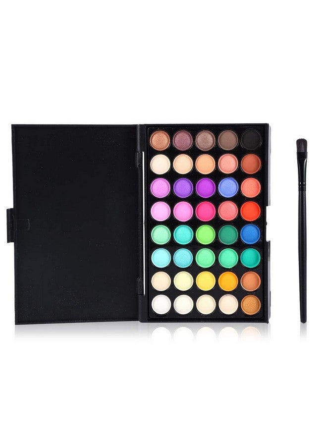 TARSHYRY Beauty Eyeshadow Palette Makeup For Eyes 40 Colors To Shadow Glitter Eyeshadow Palette Makeup Palettes Usemake Up Christmas Palette Blendable For Pressed Powder Eye Shadow (2) - Image 1