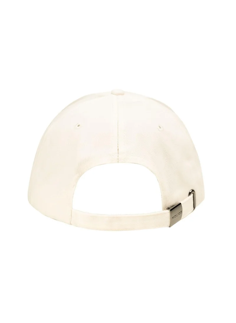 Police White Police Wings Logo Cotton Baseball Cap - White for Men | Best Price UAE