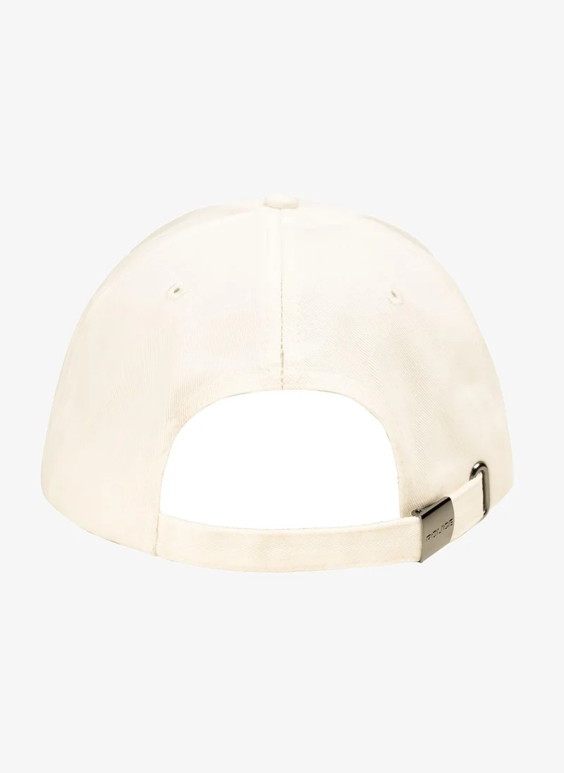 بوليس Police Wings Logo Cotton Baseball Cap - White