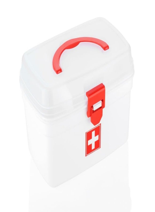 Mowell Emergency Indoor Outdoor Medical Utility Cabinet Organizer Detachable Tray Medical FirstAid (Pack of 1 Box) - Image 1