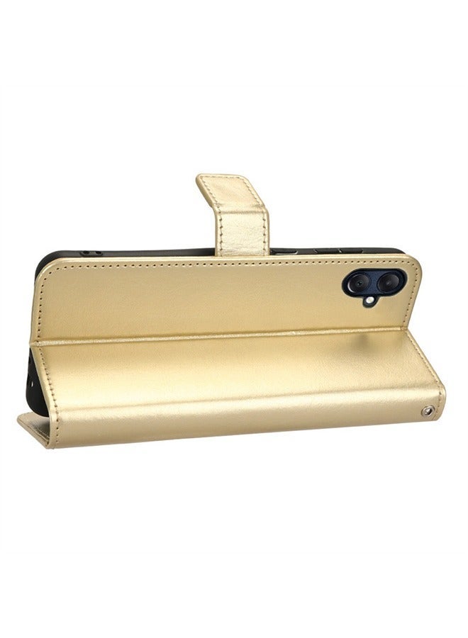 X-level Samsung Galaxy A05 4G Phone Case Cover with Full Body Camera Len Protector PU Leather Wallet Card Holder Shockproof Protective Back Cover with Release Hand Phone Holder Daily Video Kickstand - Image 4