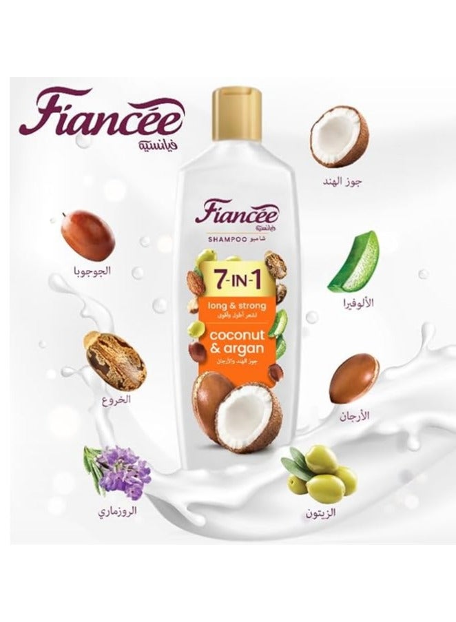 Fiancee shampoo Long and Strong Coconut&Argan 170ml - Image 2