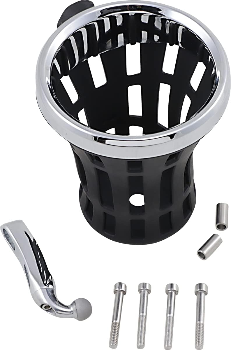 CIRO Chrome Big Drink Holder with Chrome Perch Mount - Image 1