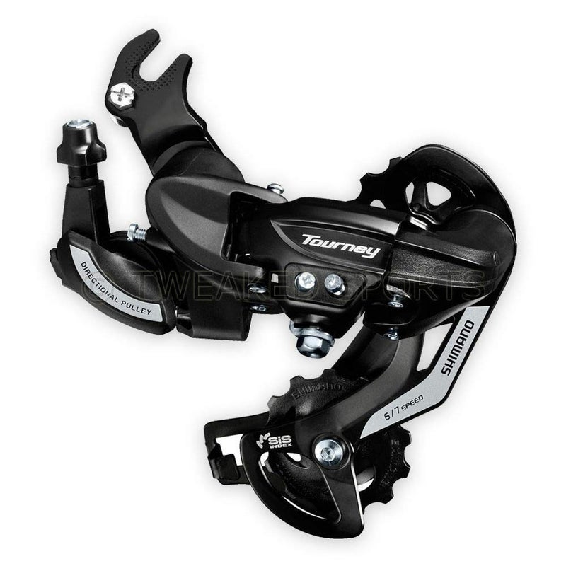Shimano Rear DERAILLEUR RDTY500 Tourney 67SPEED WRiveted AdapterRoad Type WWheel Type Cable Guide