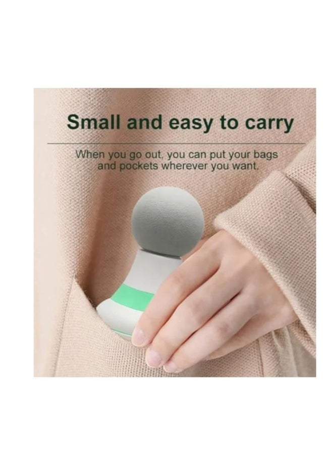 Mini massager, muscle relaxation massage gun, electric handheld, powerful 6 vibration modes, wireless and portable, suitable for men and women for shoulder, neck, and back massage (green) - Image 5