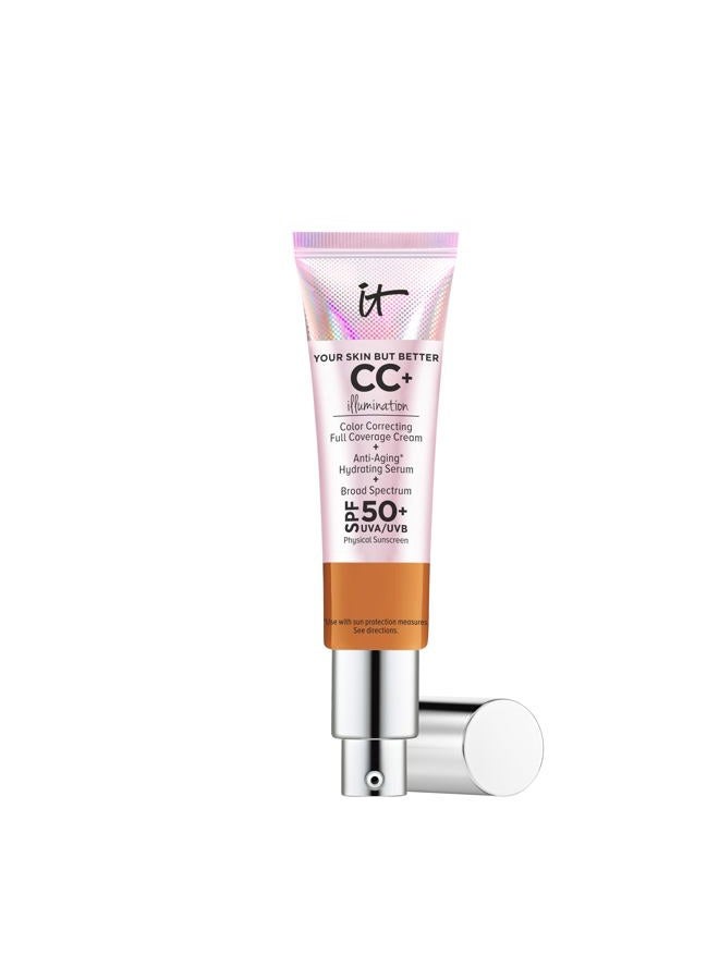 IT Cosmetics Your Skin But Better CC Illumination Cream with SPF 50 (Rich) 1.08 oz - Image 1