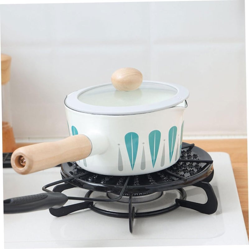 Premium Rice Heat Diffuser Plate with Stainless Steel Handle, Round/Square Rice Cooker Simmer Plate, Nonstick Pot Protector, Heat Distribution Pad for Rice, Stuffed Vegetables, Slow Cooking - Image 3