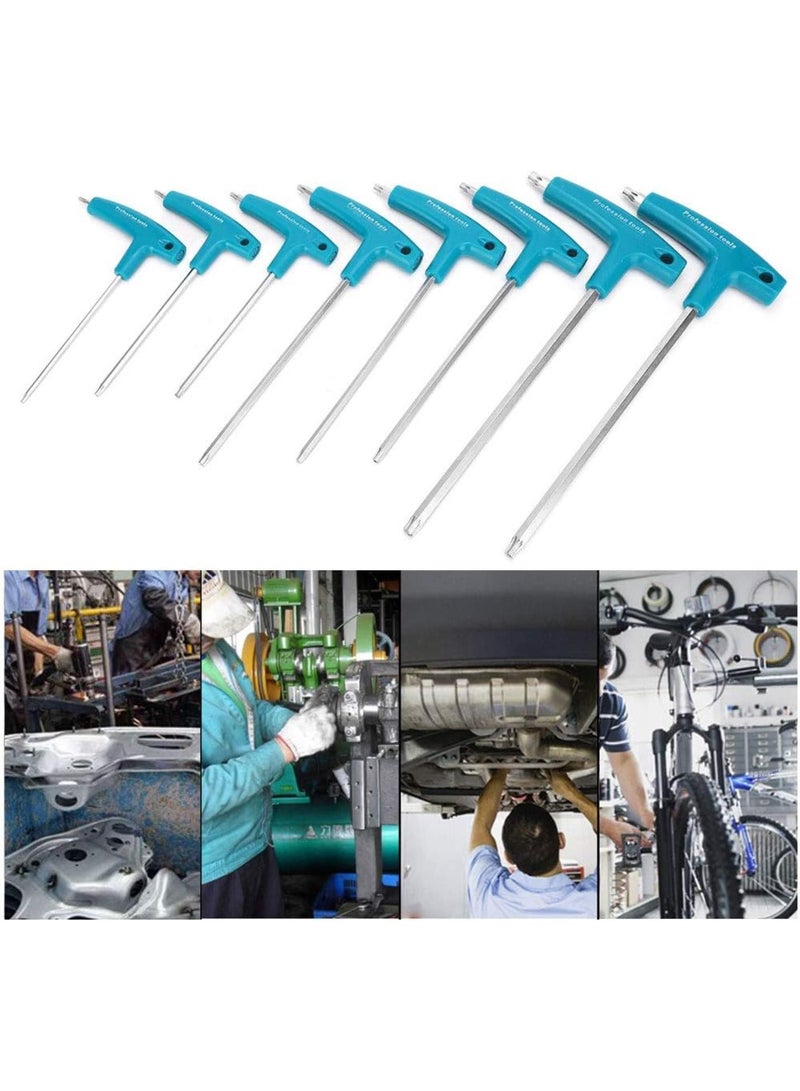 GGOOT T Type Wrench Alloy Steel Wrench Hex Wrench Set Multifunctional Repair Hardware Tools for Household Garage Car Emergency - Image 3