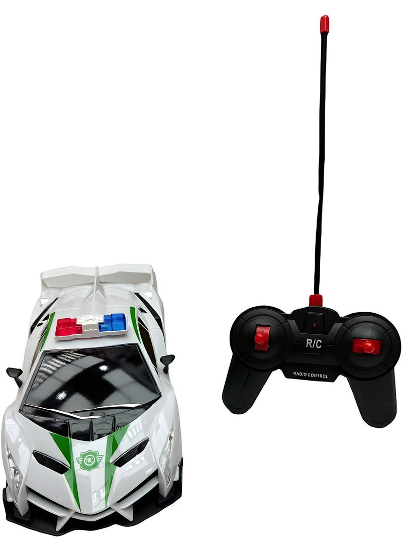 MAGIC VAULT - RC simulation remote control police car with lightning effects 1/16 scale and high end technology - Image 1