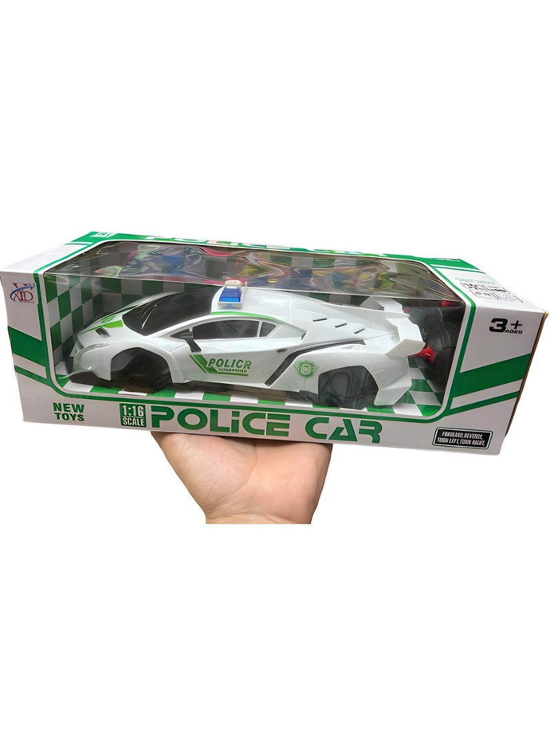 MAGIC VAULT - RC simulation remote control police car with lightning effects 1/16 scale and high end technology - Image 1