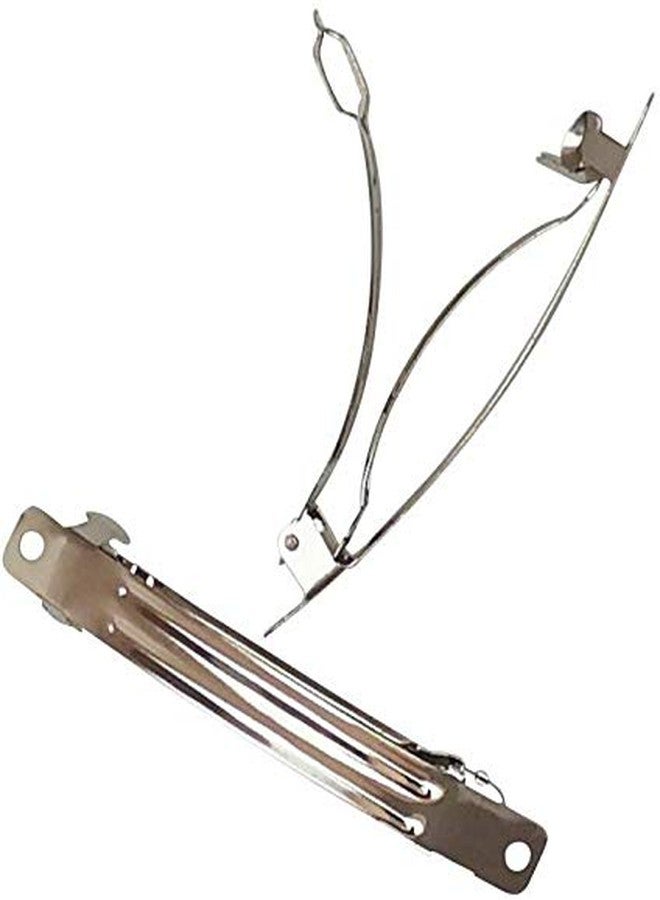 Chenkou Craft 40pcs Silver Metal French Barrette Hair Clips DIY Craft (3 1/8") - Image 5