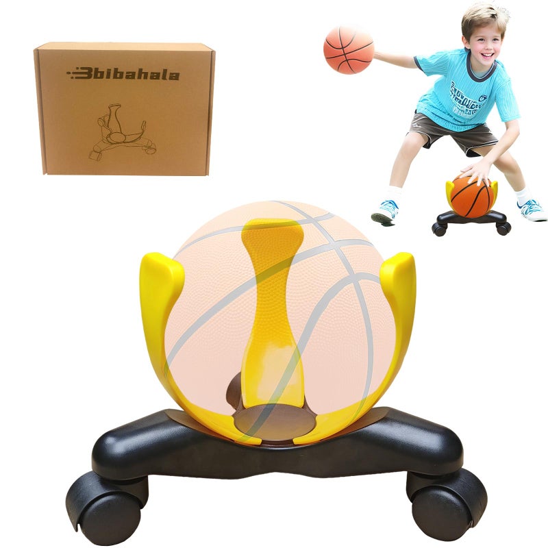 bibahala Sideways LowCenter Dribbling Sliding Clamps Basketball Training Equipment Improve Skills Agility Coordination Training Kit Suitable for Basketballs of Size 5 6 and 7 - Image 2