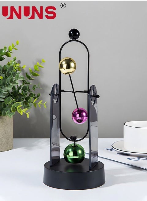 Newtons Cradle,Balance Toy,Automatic Swing Motion Perpetual Motion Model,Physics Pendulum Science Desk Office Decor Toy