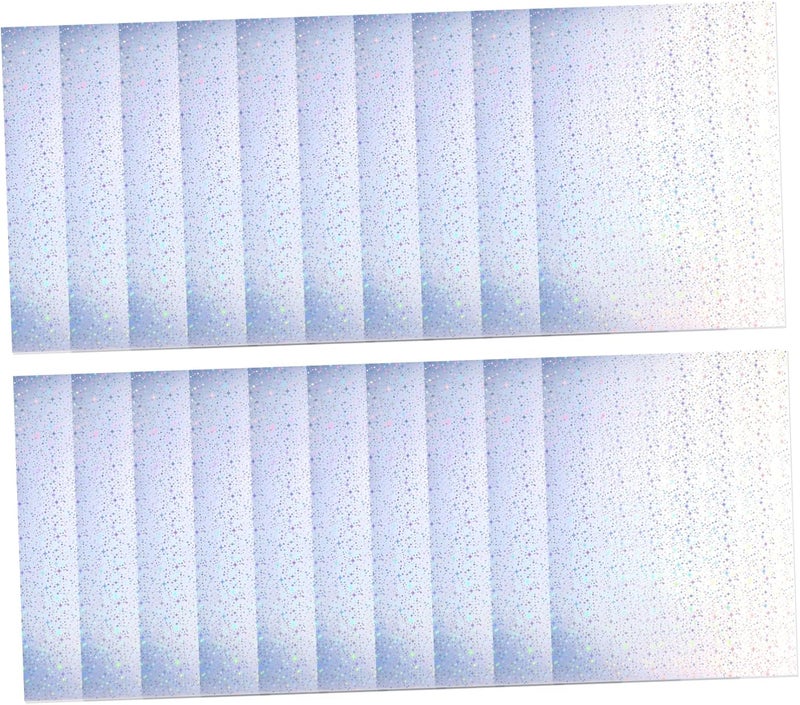 Proper storage environment SHOWERORO 20 Sheets Shiny Adhesive Holographic Sticker Paper Sheets Multi-use for Crafts Decorations Freeze crack proof All-scene tailored quality Integrated local logistics Newly stocked local goods Ventilated design Easy handling optimized design Indoor outdoor use Regional distribution available Safe silicone build Low maintenance Market mainstream color picks Fast warehouse picking Wide daily application Global mainstream design picks Certified local stock Long term storage compatible Practical build Diverse use resistant crafted quality Confirmed available stock Local trackable shipment Flexible varied design Multi-use well optimized build User tested optimized build Local & cross border ship compatible - Image 1