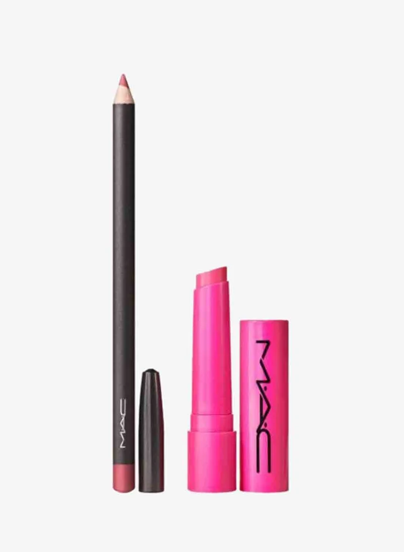 ماك كوزمتيكس مجموعة أحمر شفاه لامع، توفير %