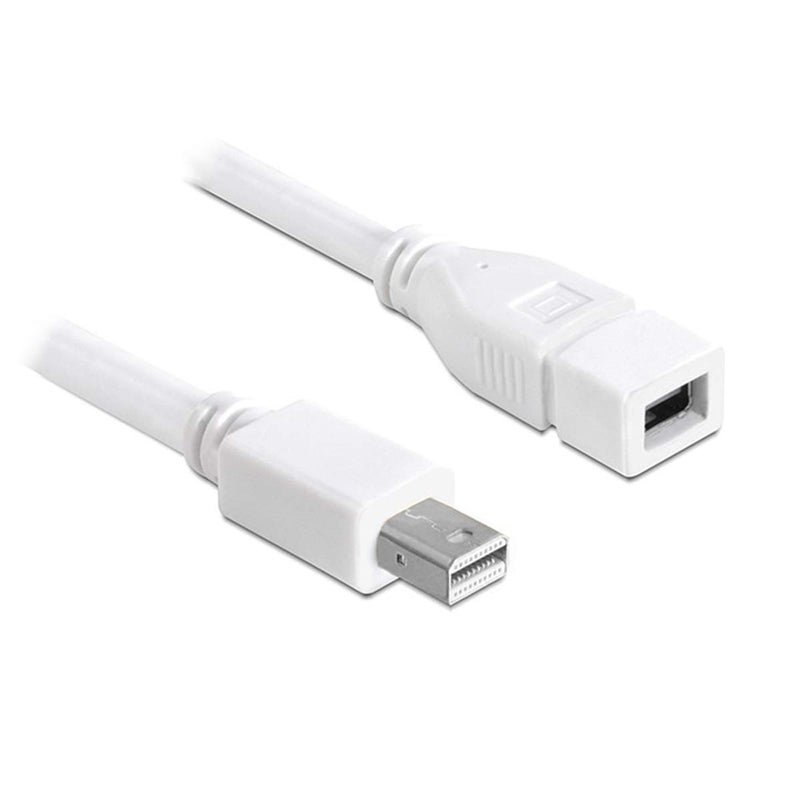 CABLESETC Mini DisplayPort 1.2 Video Extension Cable - Mini DP Male to Mini Display Port Female Cable 6 feet - Image 1