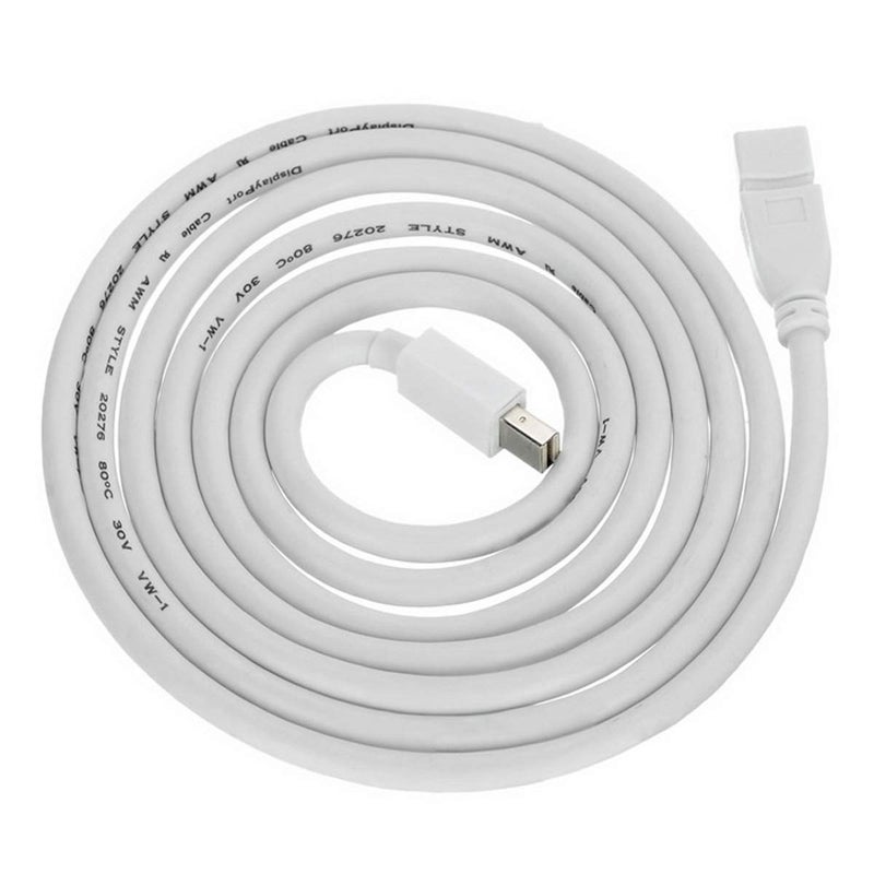 CABLESETC Mini DisplayPort 1.2 Video Extension Cable - Mini DP Male to Mini Display Port Female Cable 6 feet - Image 4