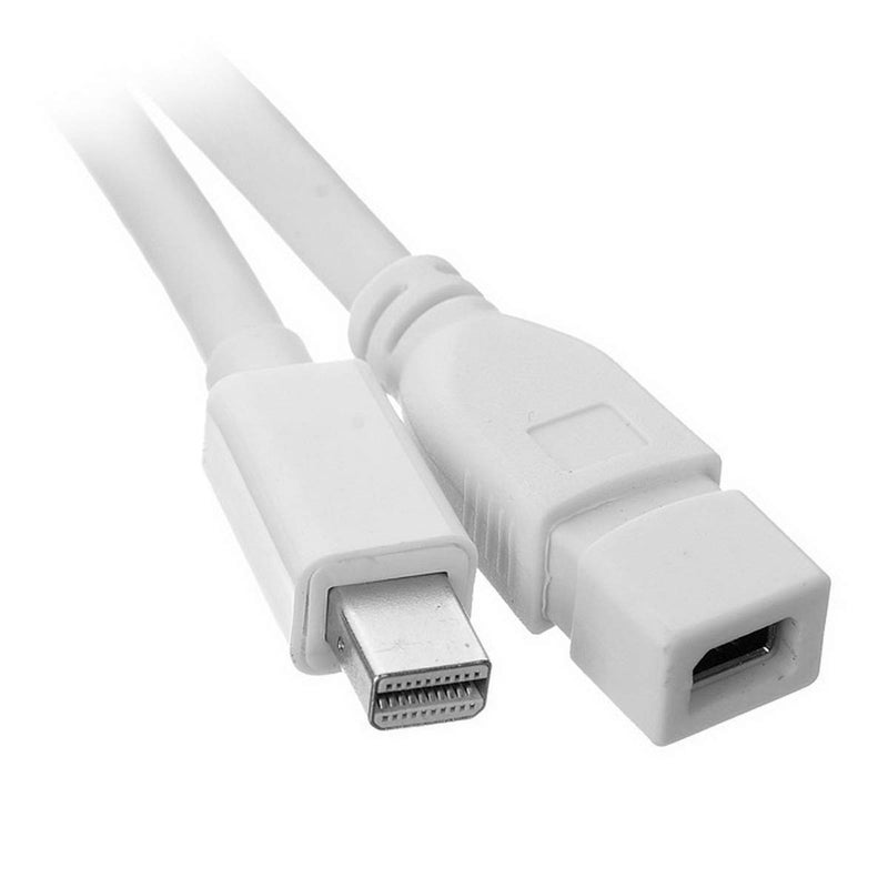 CABLESETC Mini DisplayPort 1.2 Video Extension Cable - Mini DP Male to Mini Display Port Female Cable 6 feet - Image 3
