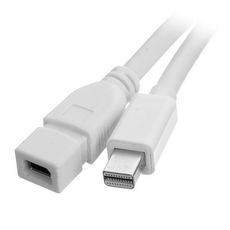 CABLESETC Mini DisplayPort 1.2 Video Extension Cable - Mini DP Male to Mini Display Port Female Cable 6 feet - Image 2