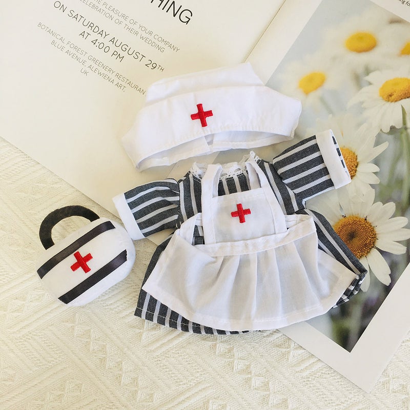 23Cm Repair Hook Xiao Fei Dog Doll Clothing Accessories Christmas Sweater Set Cardigan Strap Pants Clothes Set Change - Image 1