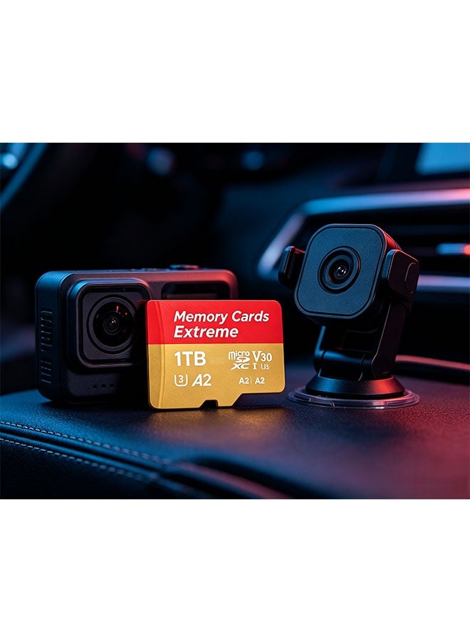 1 TB high-end storage card, supporting full HD video, suitable for smartphones, dashcam, action cameras and surveillance cameras. - Image 4