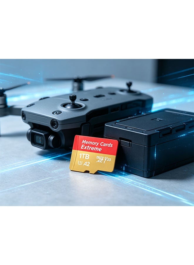 1 TB high-end storage card, supporting full HD video, suitable for smartphones, dashcam, action cameras and surveillance cameras. - Image 2