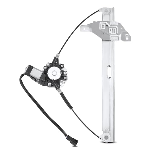 YHTAUTO Front Passenger Side Power Window Regulator With 2-Pin Motor Assembly Compatible with Chevrolet Impala 2006-2013 3.5L 3.6L 3.9L 5.3L, Impala Limited 2014-2016 3.6L, Sedan - Image 1