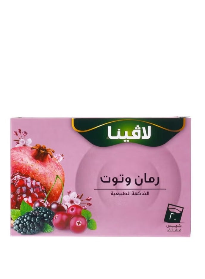 LAVINA Pomegranate And Berries Drink 20 bags