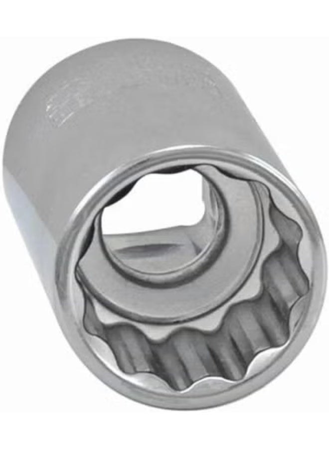 Apex Tool Group Master Mechanic 12 Point 1/2" Drive Metric Shallow Socket, 21mm - Image 2