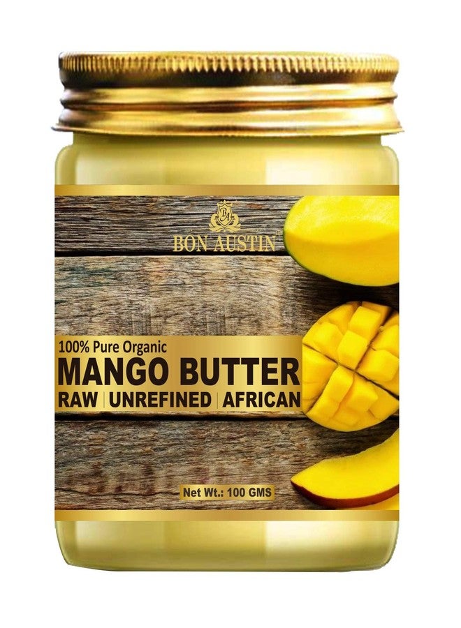 Bon Austin 100% Pure and Natural Mango Butter For - RAW, UNREFINED & AFRICAN- For Moisturization of Body and Skin (100 gms) - Image 2