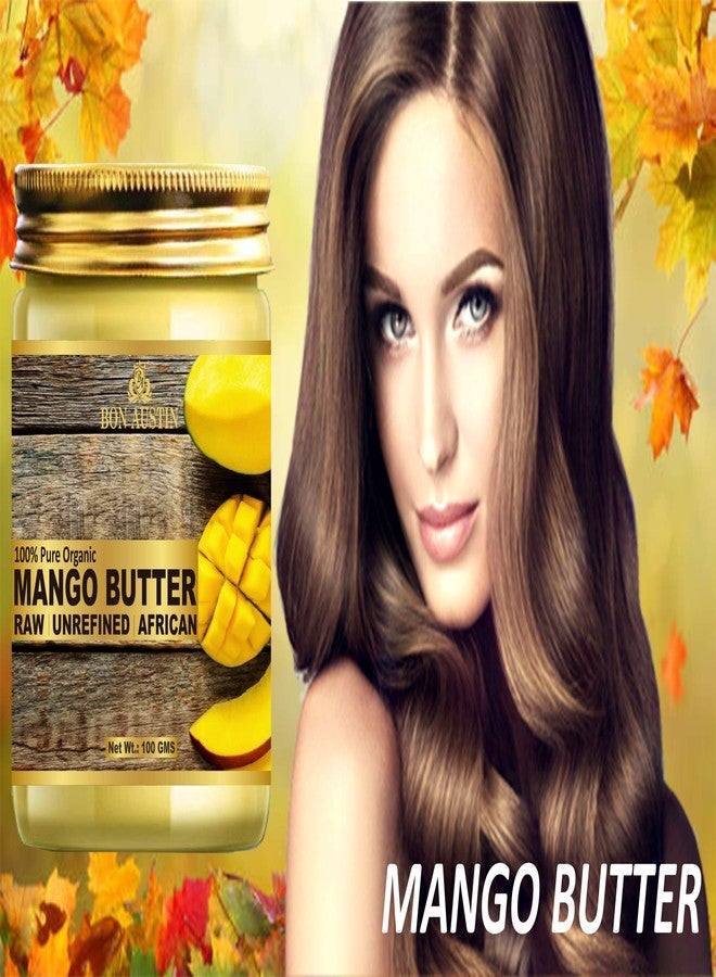 Bon Austin 100% Pure and Natural Mango Butter For - RAW, UNREFINED & AFRICAN- For Moisturization of Body and Skin (100 gms) - Image 3