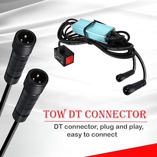 Asryd Motorcycle Fog Light Flasher 100W Wiring Kit Harness Plug N Play System Compatible for 12-24V - Image 2