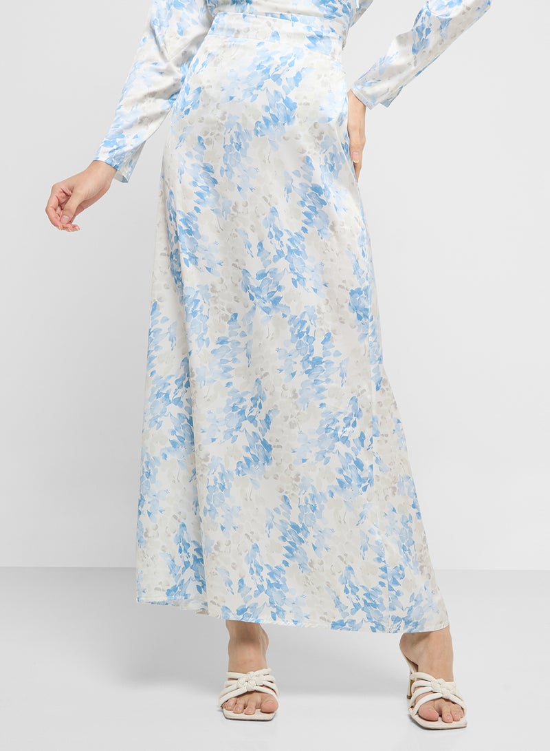 ELLA Printed Top & Skirt Set  - Image 4