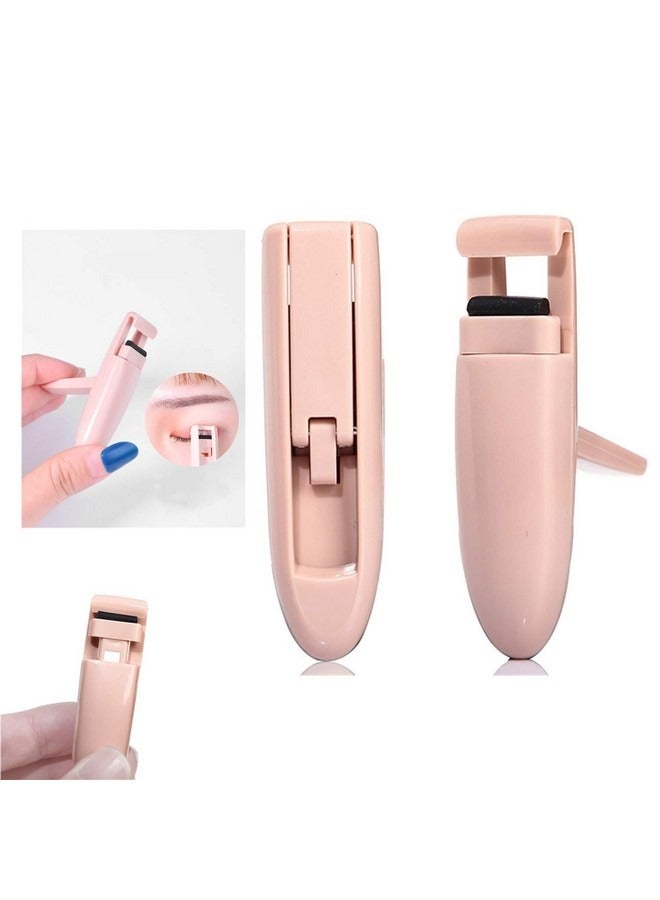 Beauenty 2 Pcs Eyelash Curlers Brush Comb Tint Kit,Eyelash Comb Eyebrow Brush, Eyelash Separator Mascara Applicator Eyelash Definer With Comb Cover Arc Designed Cosmetic Brushes Tool  - Image 5