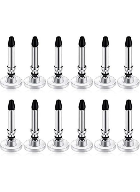 12 Pack Replacement Stylus Pen Tips Precision Round Shape Replaceable Universal Disc for Touch Screen Devices Daily Use Essentials