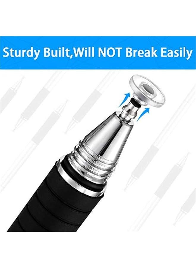 Arabest 12 Pack Replacement Stylus Pen Tips Precision Round Shape Replaceable Universal Disc for Touch Screen Devices Daily Use Essentials  - Image 3