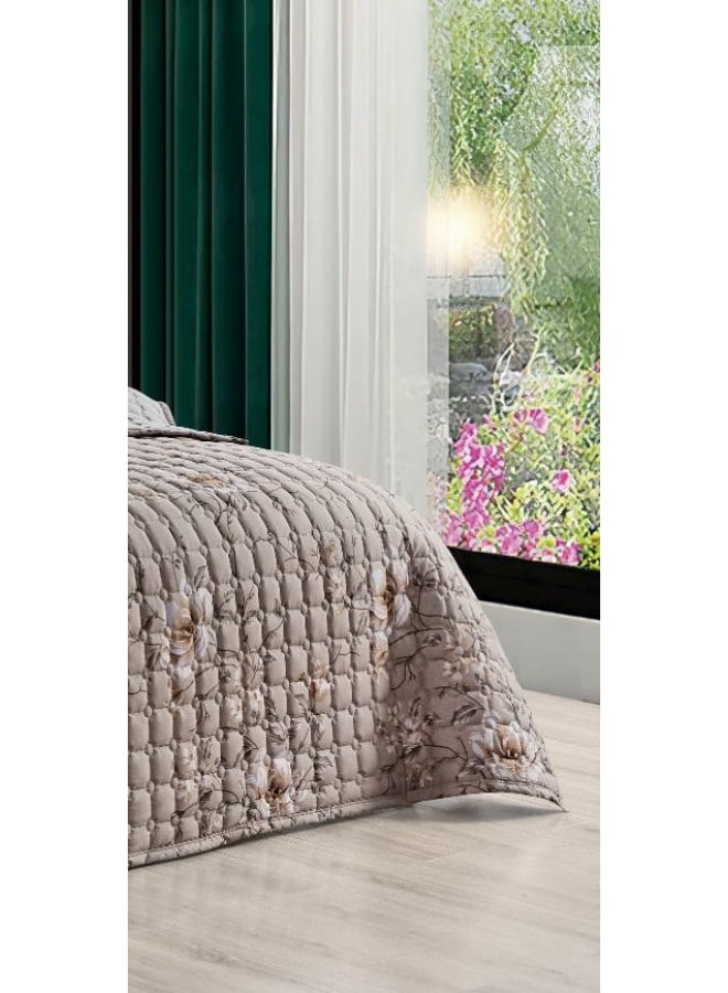 Moon Floral Compressed Double Quilt Set 6 Piece - Image 3
