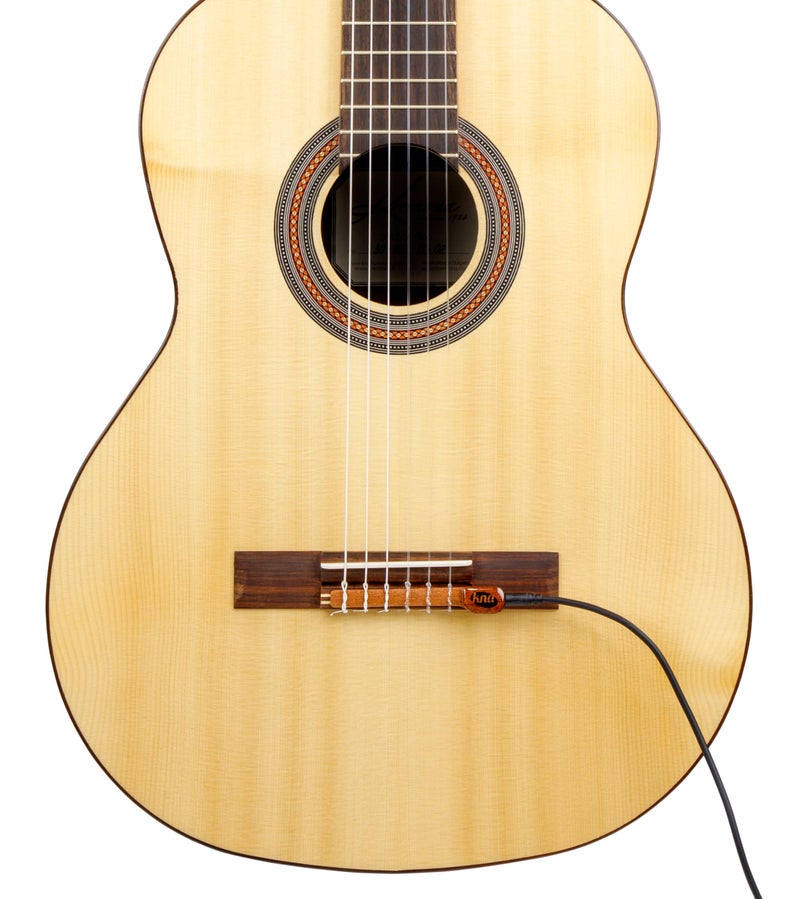 KNA NG-1 Piezo Pickup for Nylon String Guitar, Classical, Flamenco, Natural Acoustic Tone, Lightweight, Detachable, Easy Installation, Passive No Battery Required, Handcrafted in Europe - Image 3