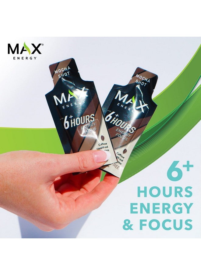 Max Max Energy Mocha Shot, Healthy Energy & Immune Boosters, Sugar Free, 5 Calories Each, Up To 6 Hours Of Energy, 25 Pack  - Image 2