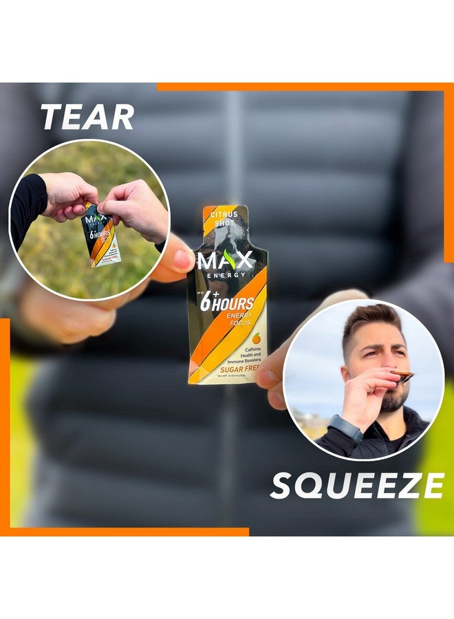Max Max Energy Mocha Shot, Healthy Energy & Immune Boosters, Sugar Free, 5 Calories Each, Up To 6 Hours Of Energy, 25 Pack  - Image 5