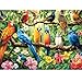 Nitktaia 300 Piece Puzzle for AdultsJungle Parrots Jigsaw Puzzles Adults Kids SeniorsLarge Piece Animal Puzzle for Kids Ages 810 1012Bird Flower Puzzles Letters on BackUnique Puzzles Great Gift20515in - Image 2
