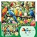 Nitktaia 300 Piece Puzzle for AdultsJungle Parrots Jigsaw Puzzles Adults Kids SeniorsLarge Piece Animal Puzzle for Kids Ages 810 1012Bird Flower Puzzles Letters on BackUnique Puzzles Great Gift20515in - Image 4