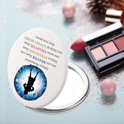 SEIRAA Family Musical Pocket Mirror Family Musical Gifts Family Musical Makeup Mirror Family Musical Merchandise (1 2 Girl) - Image 3