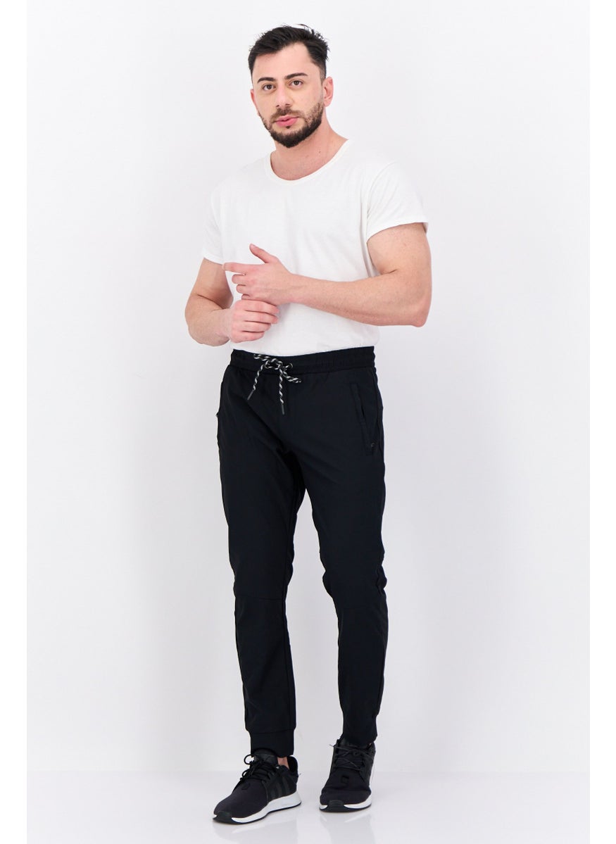 Essex Crossing - Men Sportswear Fit Training Track Pants, Black - Image 1