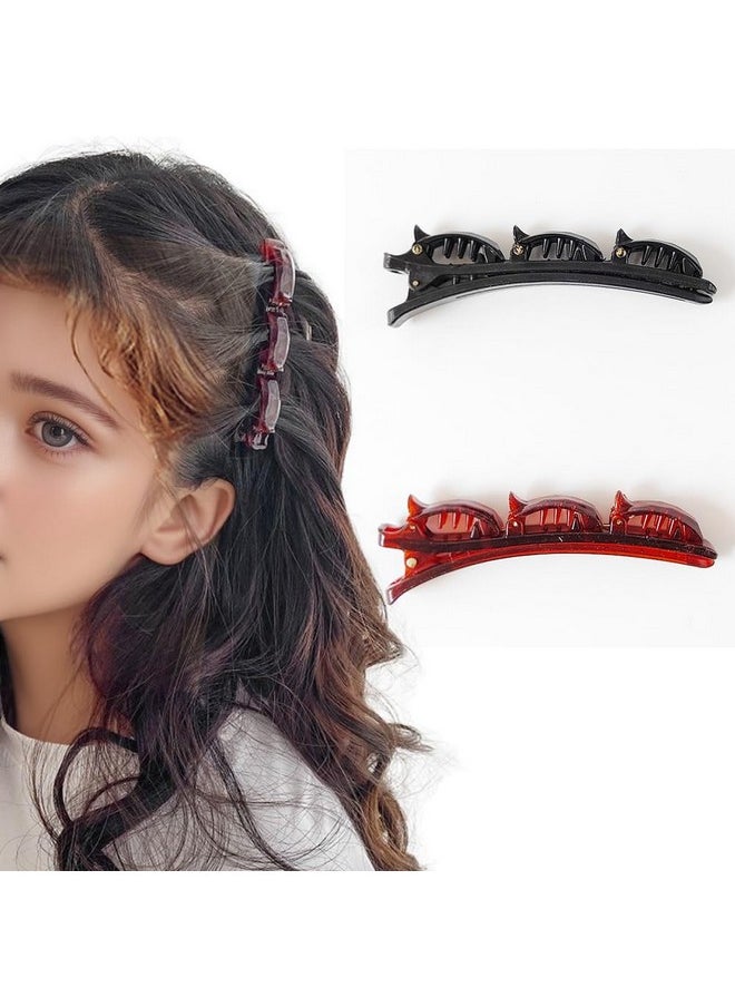 Etncy Life Hair Clip Sets For Women Braided Hair Clip For Girls Hair Styling Clips (Style12Pcs)  - Image 1